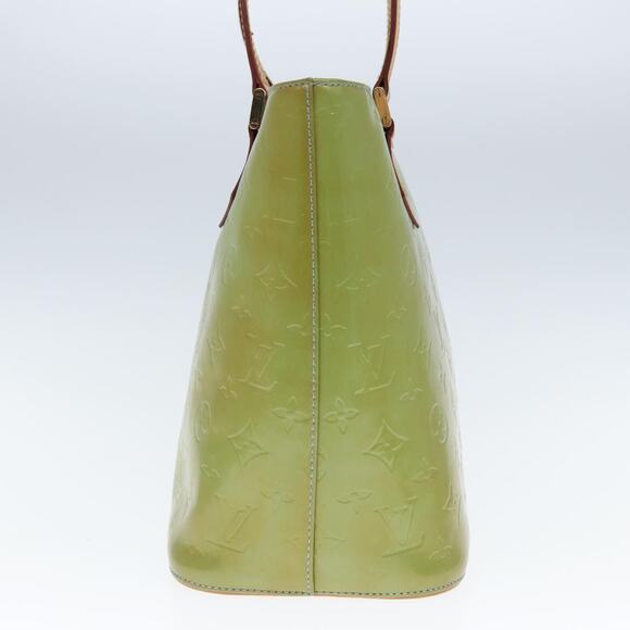 LOUIS VUITTON Monogram Vernis Houston Hand Bag Baby Blue M91005 - Picture 5 of 12